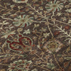 Piper Looms Mayfield Floral AMF1085 Chocolate Machine Washable Area Rug Swatch Image