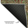Piper Looms Mayfield Floral AMF1085 Fern Machine Washable Area Rug Backing Image