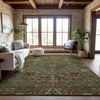 Piper Looms Mayfield Floral AMF1085 Fern Machine Washable Area Rug Lifestyle Image Feature