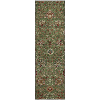 Piper Looms Mayfield Floral AMF1085 Fern Machine Washable Area Rug Runner Main Image