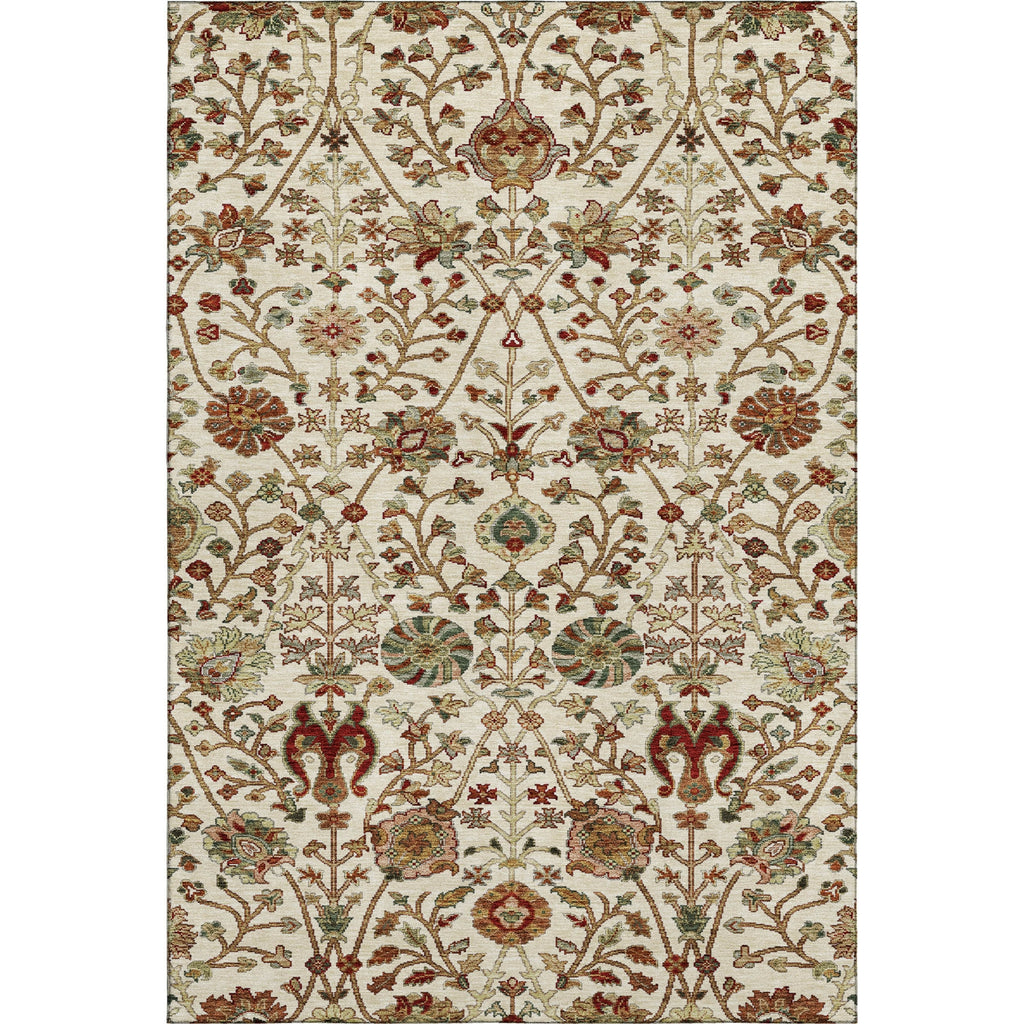 Piper Looms Mayfield Floral AMF1085 Ivory Machine Washable Area Rug main image