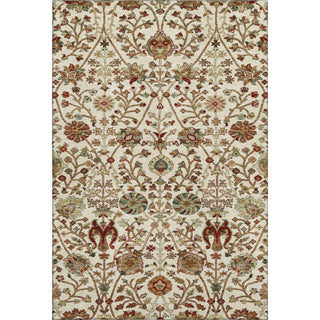Piper Looms Mayfield Floral AMF1085 Ivory Machine Washable Area Rug main image