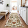Piper Looms Mayfield Floral AMF1085 Ivory Machine Washable Area Rug Runner Lifestyle Image Feature