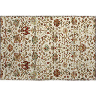 Piper Looms Mayfield Floral AMF1085 Ivory Machine Washable Area Rug Scatter Main Image