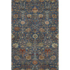Piper Looms Mayfield Floral AMF1085 Navy Machine Washable Area Rug main image