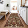 Piper Looms Mayfield Floral AMF1085 Paprika Machine Washable Area Rug Runner Lifestyle Image Feature