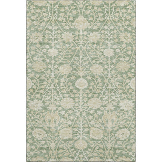 Piper Looms Mayfield Floral AMF1086 Aloe Machine Washable Area Rug main image