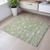 Piper Looms Mayfield Floral AMF1086 Aloe Machine Washable Area Rug Scatter Lifestyle Image Feature