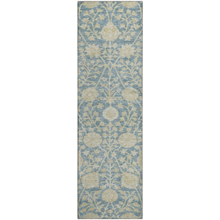 Piper Looms Mayfield Floral AMF1086 Sky Machine Washable Area Rug Runner Main Image