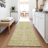 Piper Looms Mayfield Floral AMF1086 Tan Machine Washable Area Rug Runner Lifestyle Image Feature