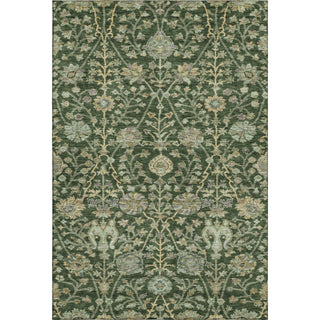 Piper Looms Mayfield Floral AMF1087 Green Machine Washable Area Rug main image