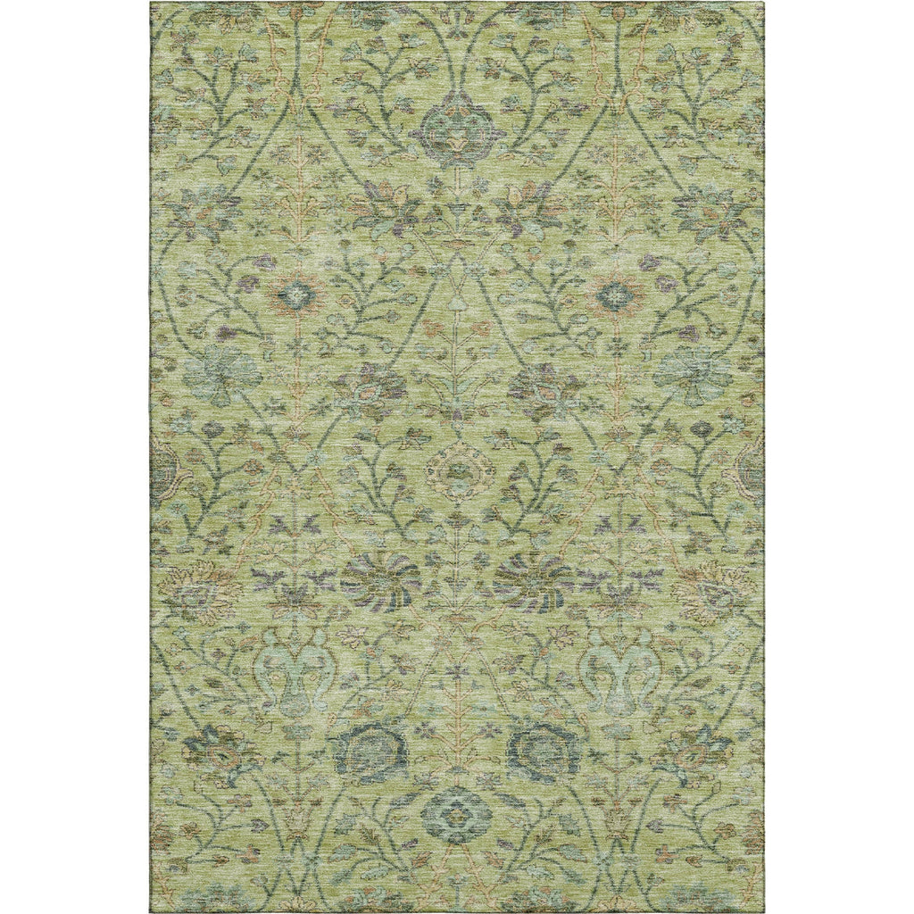 Piper Looms Mayfield Floral AMF1087 Mint Machine Washable Area Rug main image