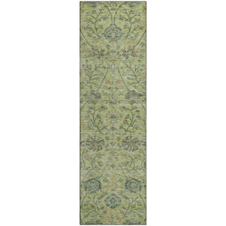 Piper Looms Mayfield Floral AMF1087 Mint Machine Washable Area Rug Runner Main Image