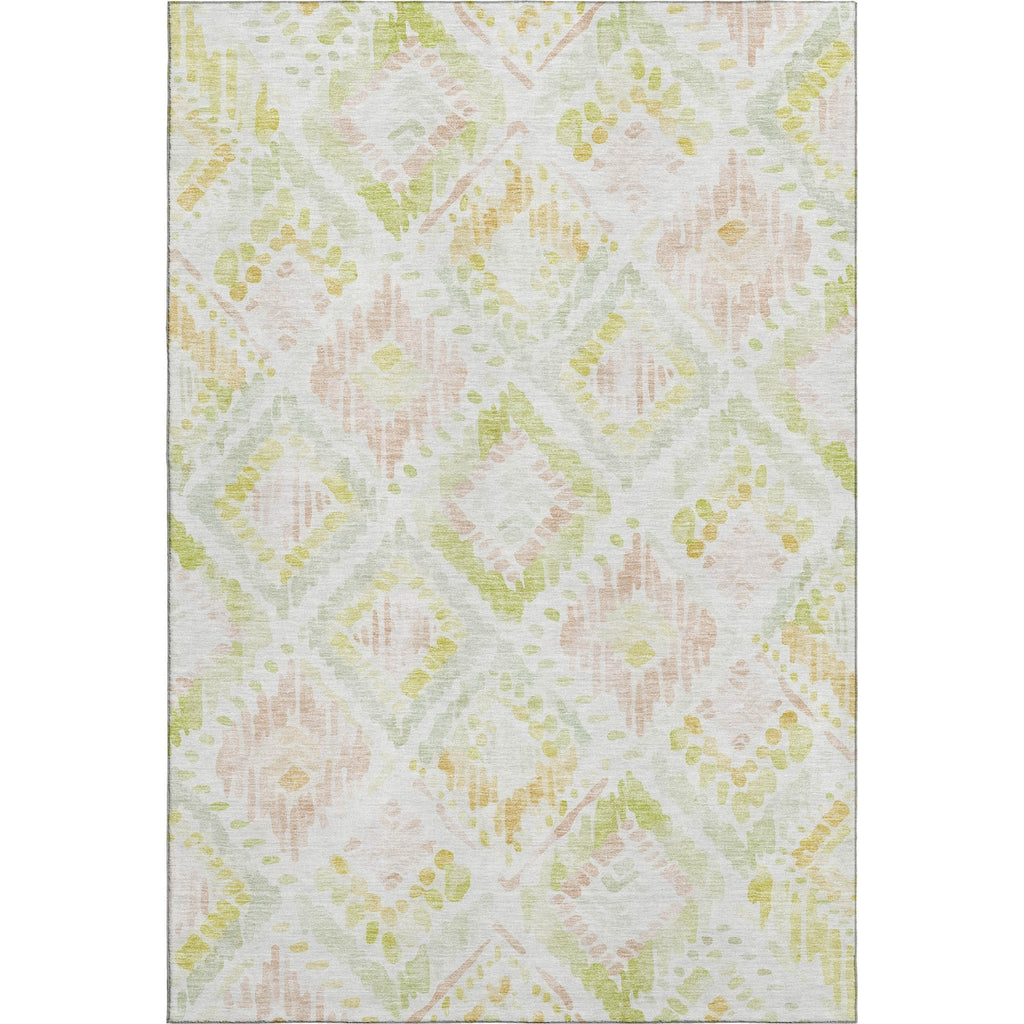 Piper Looms Mayfield Geometric AMF1088 Pink Machine Washable Area Rug main image