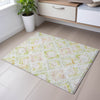 Piper Looms Mayfield Geometric AMF1088 Pink Machine Washable Area Rug Scatter Lifestyle Image Feature