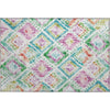 Piper Looms Mayfield Geometric AMF1088 Teal Machine Washable Area Rug Scatter Main Image