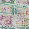 Piper Looms Mayfield Geometric AMF1088 Teal Machine Washable Area Rug Swatch Image