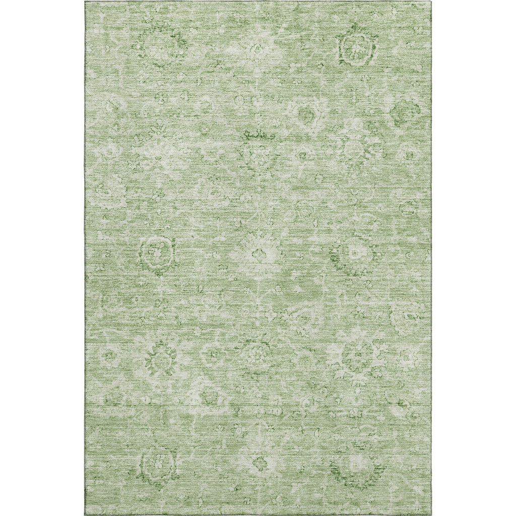 Piper Looms Mayfield Damask AMF1089 Aloe Machine Washable Area Rug main image