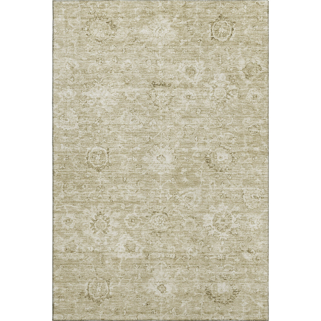 Piper Looms Mayfield Damask AMF1089 Beige Machine Washable Area Rug main image