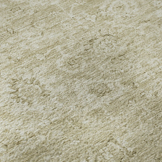 Piper Looms Mayfield Damask AMF1089 Beige Machine Washable Area Rug Swatch Image