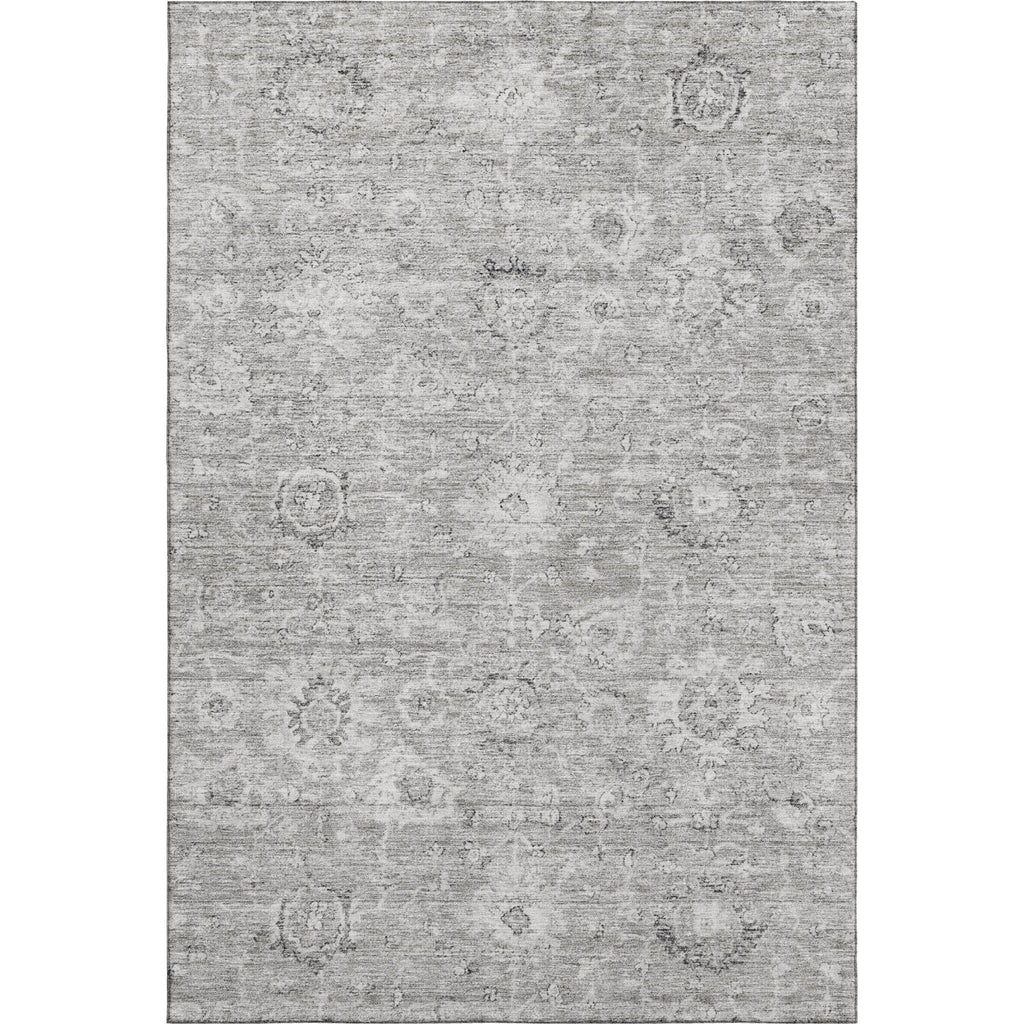 Piper Looms Mayfield Damask AMF1089 Gray Machine Washable Area Rug main image