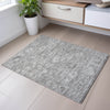 Piper Looms Mayfield Damask AMF1089 Gray Machine Washable Area Rug Scatter Lifestyle Image Feature