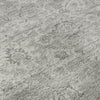 Piper Looms Mayfield Damask AMF1089 Gray Machine Washable Area Rug Swatch Image