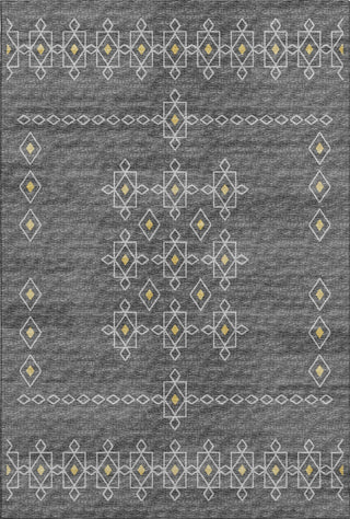 Piper Looms Mayfield Tribal Boho AMF109 Gray Machine Washable Area Rug main image