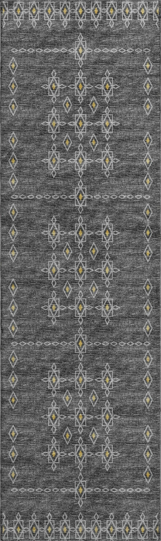 Piper Looms Mayfield Tribal Boho AMF109 Gray Machine Washable Area Rug Runner Main Image