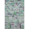 Piper Looms Mayfield Stripes AMF1090 Aloe Machine Washable Area Rug main image