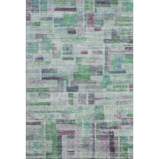 Piper Looms Mayfield Stripes AMF1090 Aloe Machine Washable Area Rug main image