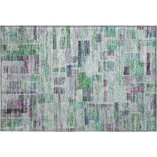 Piper Looms Mayfield Stripes AMF1090 Aloe Machine Washable Area Rug Scatter Main Image