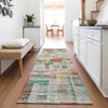 Piper Looms Mayfield Stripes AMF1090 Paprika Machine Washable Area Rug Runner Lifestyle Image Feature