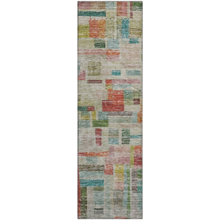 Piper Looms Mayfield Stripes AMF1090 Paprika Machine Washable Area Rug Runner Main Image