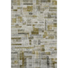 Piper Looms Mayfield Stripes AMF1090 Taupe Machine Washable Area Rug main image