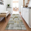Piper Looms Mayfield Stripes AMF1090 Taupe Machine Washable Area Rug Runner Lifestyle Image Feature