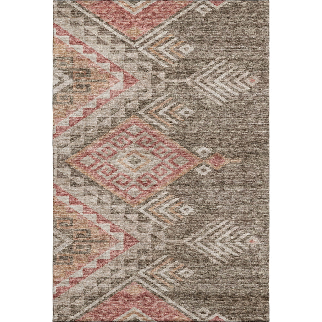 Piper Looms Mayfield Global AMF1091 Brown Machine Washable Area Rug main image