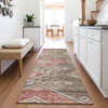 Piper Looms Mayfield Global AMF1091 Brown Machine Washable Area Rug Runner Lifestyle Image Feature
