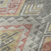 Piper Looms Mayfield Global AMF1091 Gray Machine Washable Area Rug Swatch Image
