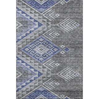 Piper Looms Mayfield Global AMF1091 Pewter Machine Washable Area Rug main image