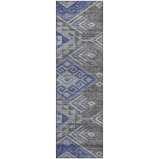 Piper Looms Mayfield Global AMF1091 Pewter Machine Washable Area Rug Runner Main Image