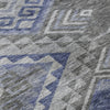 Piper Looms Mayfield Global AMF1091 Pewter Machine Washable Area Rug Swatch Image