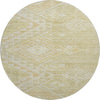 Piper Looms Mayfield Global AMF1091 Tan Machine Washable Area Rug Round Main Image