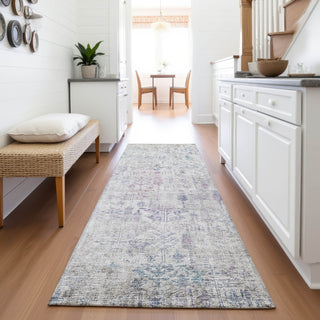 Piper Looms Mayfield Floral AMF1092 Ivory Machine Washable Area Rug Runner Lifestyle Image Feature