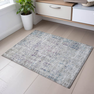 Piper Looms Mayfield Floral AMF1092 Ivory Machine Washable Area Rug Scatter Lifestyle Image Feature