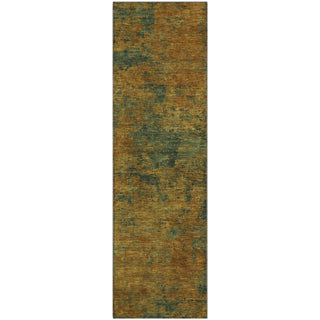 Piper Looms Mayfield Abstract AMF1093 Copper Machine Washable Area Rug Runner Main Image
