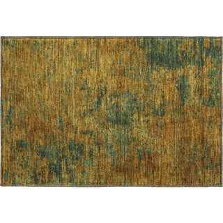 Piper Looms Mayfield Abstract AMF1093 Copper Machine Washable Area Rug Scatter Main Image