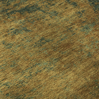 Piper Looms Mayfield Abstract AMF1093 Copper Machine Washable Area Rug Swatch Image