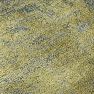 Piper Looms Mayfield Abstract AMF1093 Gold Machine Washable Area Rug Swatch Image