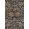 Piper Looms Mayfield Damask AMF1094 Navy Machine Washable Area Rug main image
